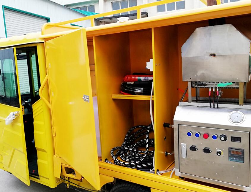 新型移動式蒸汽洗車機(jī)